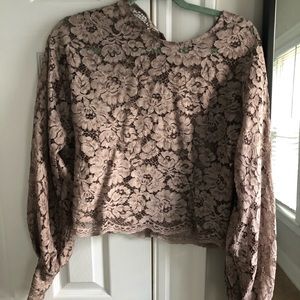 Lace Zara shirt